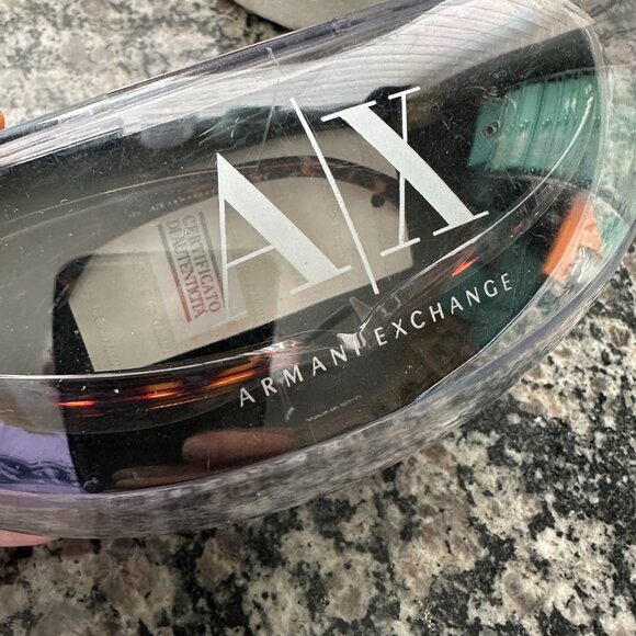 A/X Armani Exchange Sunglasses AX126S Tortoise Butterfly - Picture 7 of 8